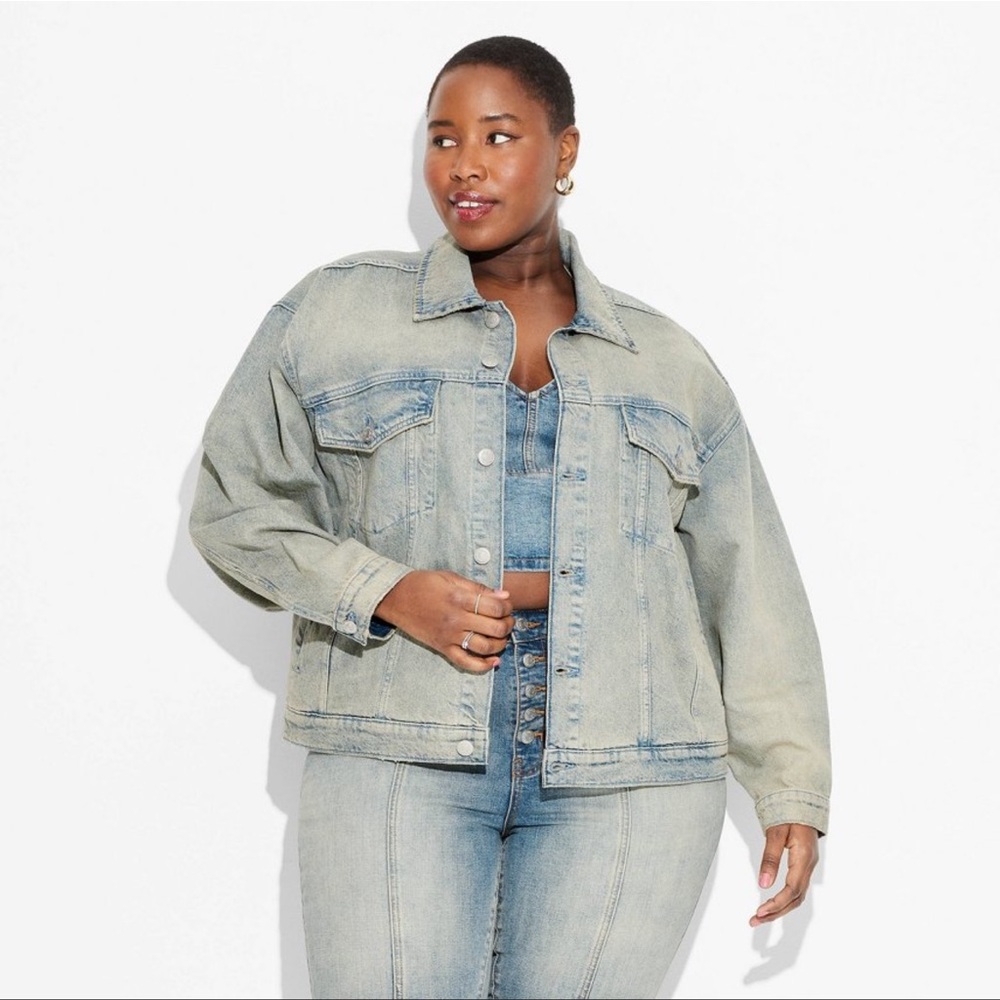 NWT wild fable denim jacket
